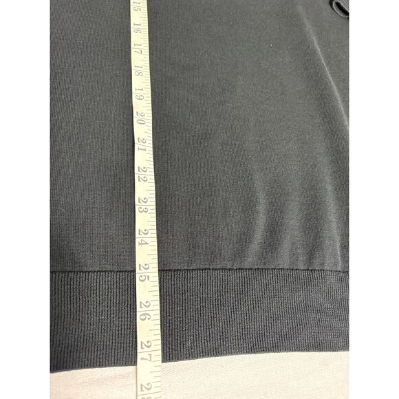 Fred Perry Knitted Shirt Size XL Black Short Sleeve Black 100% Cotton NWT - Picture 6 of 9